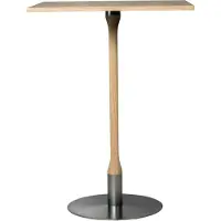 Mavis Rod Baaripöytä Valkovärjätty 70x70 Cm - Ruokapöydät & Baaripöydät Tammi Valkopigmentoitu tammi - 1309870H