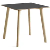 HAY Cph Deux 210 2.0 Pöytä 75x75 Cm / Käsittelemätön Pyökki - Ruokapöydät & Baaripöydät Laminaatti Stone Grey - AE844-A321-AR36