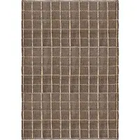 Layered Strata matto 180x270 Cm - Kuviolliset matot Juutti Ruskea - BRJUBR180270