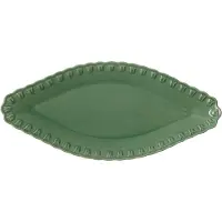 PotteryJo Tulipa Tarjoiluastia 20x45 Cm - Tarjoiluvadit Kivitavara Verona Green - 025506-V2292