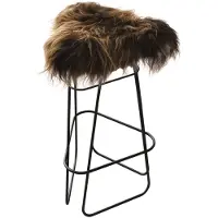 Cuero Design Iceland Baarijakkara 82 Cm Musta / - Baarijakkarat Teräs Wild Brown - 1691311