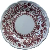 Piccola Home Positano Salaattilautanen 20 Cm - Aluslautaset Terrakotta Punainen - PT2000-PO-ROSSO