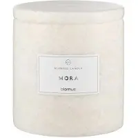 Blomus Scented Travertine Candle - 11 Cm, Ø 10 Cm - Frabli - Moonbeam - Beige - L 100CM