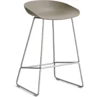 HAY Aas 38 2.0 Baarijakkara 65 Cm Ruostumaton Teräs / - Baarijakkarat Kierrätetty Polypropeeni Khaki - AA075-D153-AA51-01UF