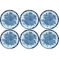 Rörstrand Ostindia Floris Pääruokalautanen 27 Cm 6 Kpl:n Pakkaus - Ruokalautaset Posliini Sininen - 1012351 6-PACK