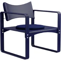 Verpan Series 270 F Nojatuoli - Nojatuolit Koivuvaneri Klein Blue - 147400