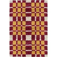 Layered Evelina Kroon Villamatto Currant Bush 250x350 Cm - Kuviolliset matot Uuden-seelannin Villa Keltainen - EKSHCB250350