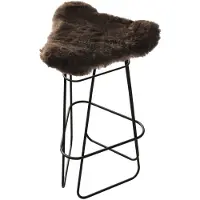 Cuero Design Iceland Baarijakkara 82 Cm Musta / - Baarijakkarat Teräs Shorn Brown - 1681311