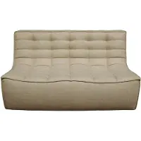 Ethnicraft N701 Sohva 2-paikkainen - 2-istuttavat sohvat Polyesteri Beige - 20230