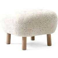 &tradition Little Petra Atd1 Jalkajakkara Lampaannahka Moonlight / Oiled Oak - Jalkajakkarat Moonlight White - 134429A235A042