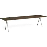 HAY Pyramid 02 Ruokapöytä 85x300 Cm / Savu - Ruokapöydät & Baaripöydät Tammi Beige - AG113-A297-AA62