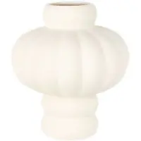 Louise Roe Balloon 08 Vaasi 30 Cm - Maljakot Kivitavara Raw White - 10160-4-34