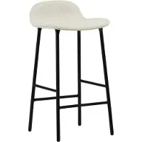 Normann Copenhagen Form Baarijakkara 65 Cm / Musta - Baarijakkarat Teräs Valkoinen - 707992MLF20