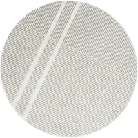 Heymat Løype Ovimatto 150 Cm - Kuviolliset matot Pet-kierrätysmuovi Breezy Beige - 51018