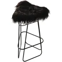 Cuero Design Iceland Baarijakkara 82 Cm Musta / - Baarijakkarat Teräs Wild Black - 1671111