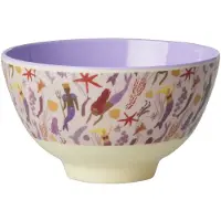 Rice Melamine Bowl 30 Cl Mermaid - Tarjoiluvadit Melamiini Violetti - MELBW-SMER