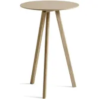 HAY Cph 10 2.0 Baaripöytä Ø70x105 Cm Vesipohjaisella Lakalla Käsitelty / - Ruokapöydät & Baaripöydät Tammi - AE864-A531-AR05