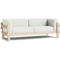 Normann Copenhagen Kube Kolmipaikkainen Sohva / Hallingdal 110 - 3-istuttavat sohvat Tekstiili Pine - 714035