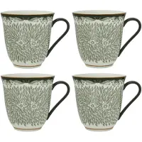 Rörstrand Ostindia Floris Muki 30 Cl 4 Kpl:n Pakkaus - Kahvikupit Posliini Vihreä - 1074221-4PACK