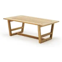 Ethimo Costes Sohvapöytä 100x60 Cm Teak - Sohvapöydät ulkona Tiikki - COTCRM1T1