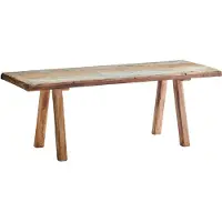 Madam Stoltz Penkki 125x45 Cm - Penkit Puu Ruskea - MDS10