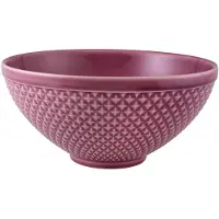 Bordallo Pinheiro Bicos Tarjoiluastia Ø25 Cm Pinkki - Salaattikulhot Kivitavara Vaaleanpunainen - 65032266
