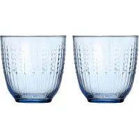 Rörstrand Swedish Grace juomalasi 25 cl, 2-pakkaus, sininen