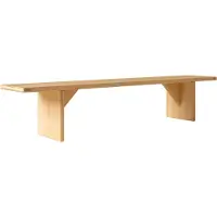 Vaarnii 012 Kolmio Penkki 227 Cm - Penkit Honkapuu Natural - 200910