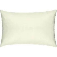 Linum Feather Cushion 35X50Cm - White - 35X50CM