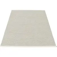 Pappelina Mono Matto 140x200cm Fossiili - Yksiväriset matot Pvc Harmaa - MN9B420