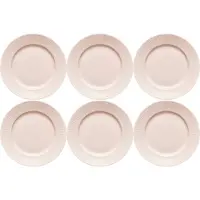 Rörstrand Swedish Grace Lautanen 21 Cm 6 Kpl:n Pakkaus Rose (Pink) - Ruokalautaset Posliini Rose (Pink) - 1012226, 6-PACK