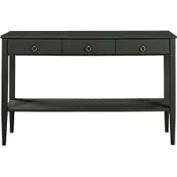 Englesson Stockholm 2.0 Side Table 130x34x80 Black - Sivupöydät & Apupöydät Honkapuu Musta - 515B2