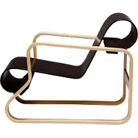 Artek 41 Paimio Nojatuoli - Nojatuolit Koivu Musta - 28200602