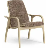 Swedese Laminett Nojatuoli Lampaannahka Lakattu Tammi / - Nojatuolit Lampaantalja Sahara - 23101|E1255