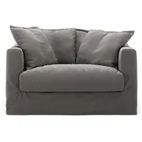 Decotique Le Grand Air Love Seat-sohva - Nojatuolit Puuvilla Harmaa - 136399+431786+431788