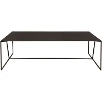 Asplund Oblique Sohvapöytä 78x118 Cm - Sohvapöydät Jauhemaalattu Metalli Pronssi - ORCT48