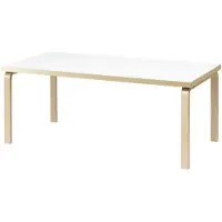 Artek 83 Pöytä - Ruokapöydät & Baaripöydät Koivu Valkoinen - 28300782