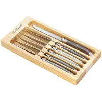 Lou Laguiole Tradition Steak Knifes 6-Pcs - Multi/patterned - ONE SIZE