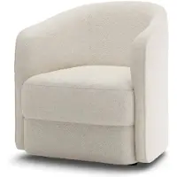 New Works Covent Lounge-tuoli Kapea - Nojatuolit Silmukkanukkakangas Lana - 42210NEBA024