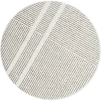 Heymat Løype Ovimatto 100 Cm - Kuviolliset matot Pet-kierrätysmuovi Breezy Beige - 51017
