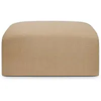 Ethnicraft Bulky jalkarahi Light sepia, 80x60 cm