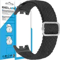 Beline Mi Band 9/8 nailonranneke, musta