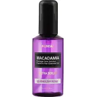 Kundal Macadamia Ultra Serum English Rose elvyttävä öljyseerumi vaurioituneille hiuksille 100 ml