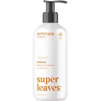 ATTITUDE Super Leaves oranssi nestesaippua naturale myrkkyjä poistava vaikutus käsiin 473 ml