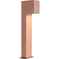 QAZQA Moderni ulkopylväsvalaisin terrakotta 65cm IP44 - Pompei