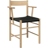 Brdr. Krüger F Lepotuoli Oiled Oak / Reunavahviste - Tuolit Tammi Musta - FCCA-OOL-XX-11