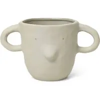Ferm Living - Mus XL Plant Pot Sand - One Size - Beige