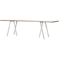HAY Loop Stand Table Pöytä 160 Cm - Ruokapöydät & Baaripöydät Vaneri Valkoinen - AA656-A331-AA53