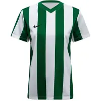 Nike Pelipaita Dri-FIT Striped Division V - Valkoinen/Vihreä/Musta Nainen, koko Large