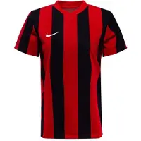Nike Pelipaita Dri-fit Striped Division V - Punainen/musta/valkoinen Nainen, koko X-Small